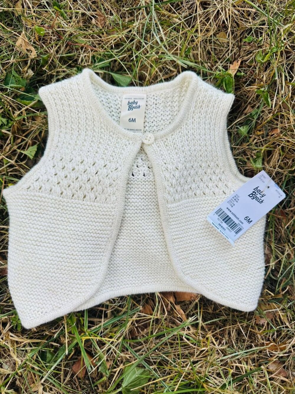Baby Osh Kosh Sweater Vest NWT